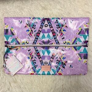 Mara Hoffman Multicolor Geometric Cosmetic Bag